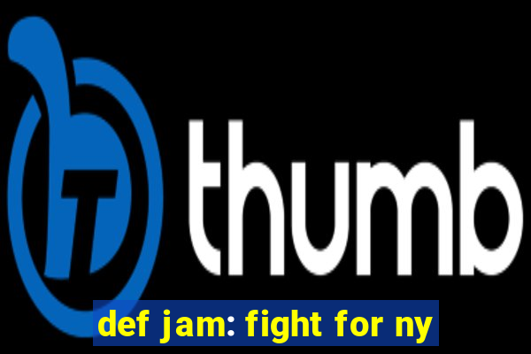 def jam: fight for ny