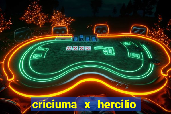 criciuma x hercilio luz palpite