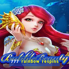 777 rainbow respins slot free play