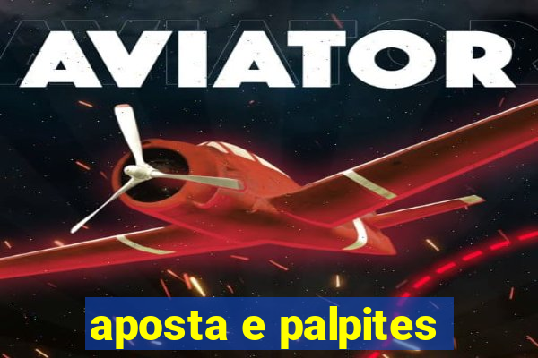 aposta e palpites