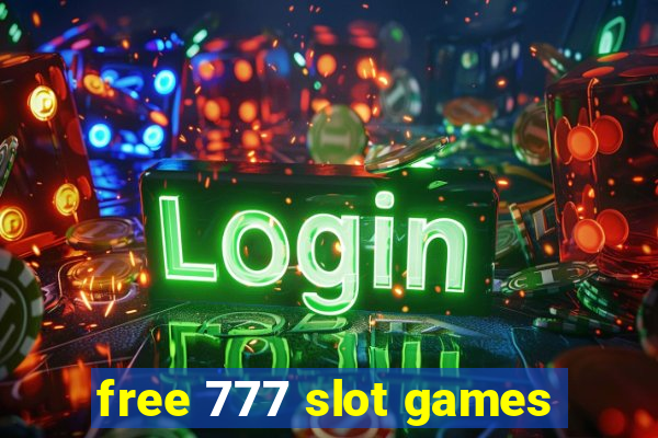 free 777 slot games