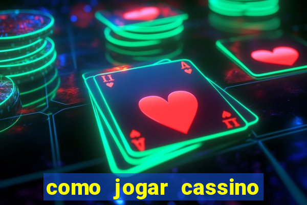 como jogar cassino na betano