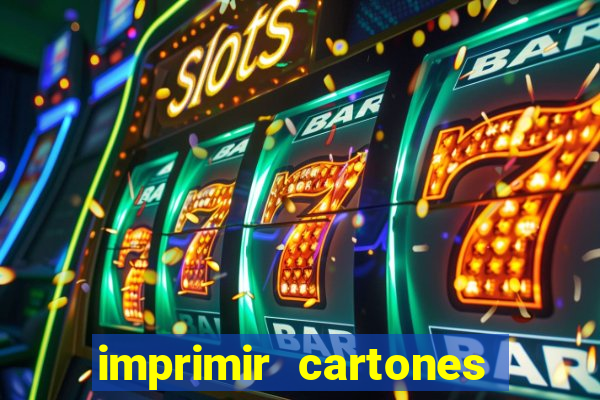 imprimir cartones de bingo