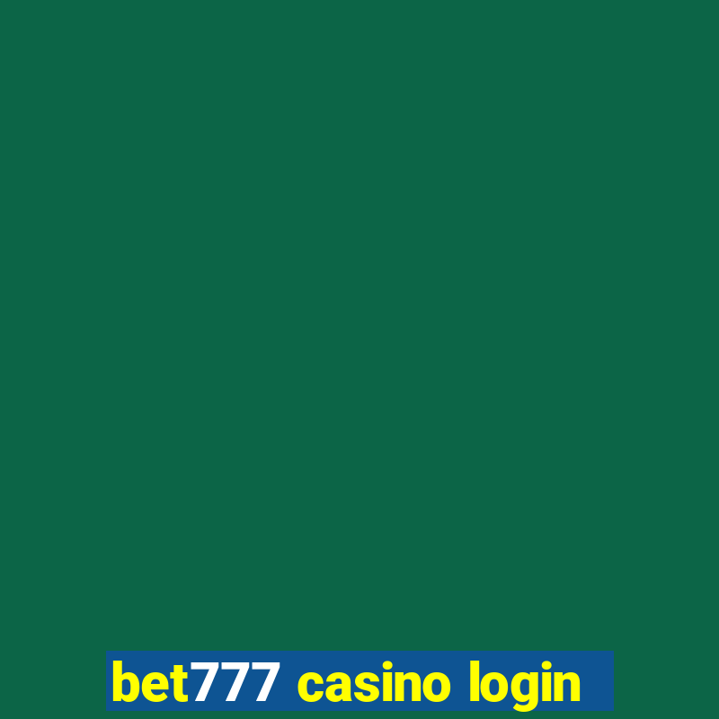 bet777 casino login