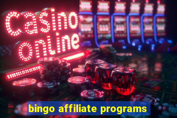 bingo affiliate programs