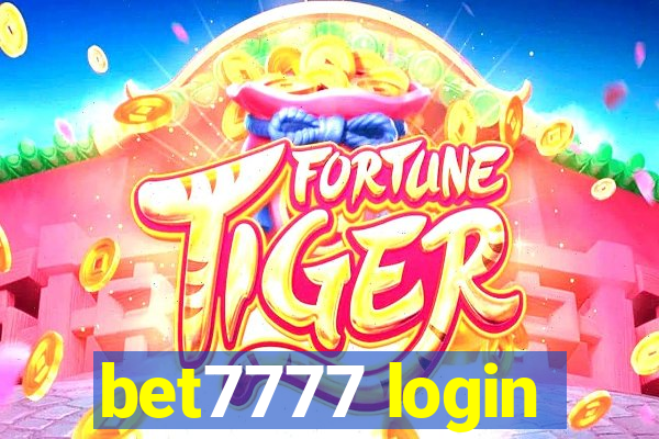 bet7777 login