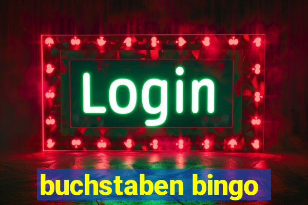 buchstaben bingo