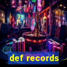 def records