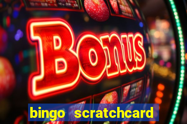 bingo scratchcard bonus game