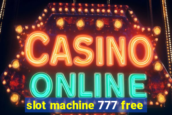 slot machine 777 free