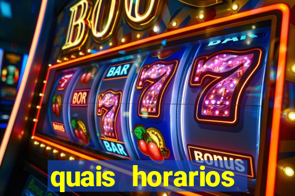 quais horarios pagantes do fortune tiger