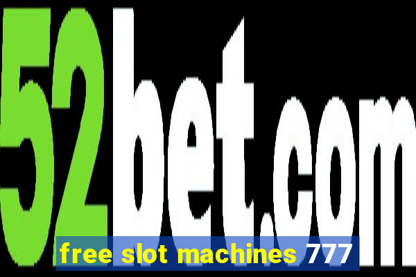 free slot machines 777