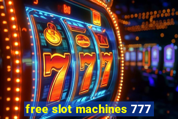 free slot machines 777