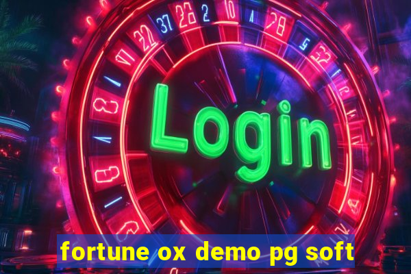 fortune ox demo pg soft