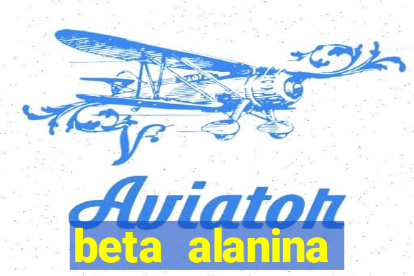 beta alanina aumenta a pressao