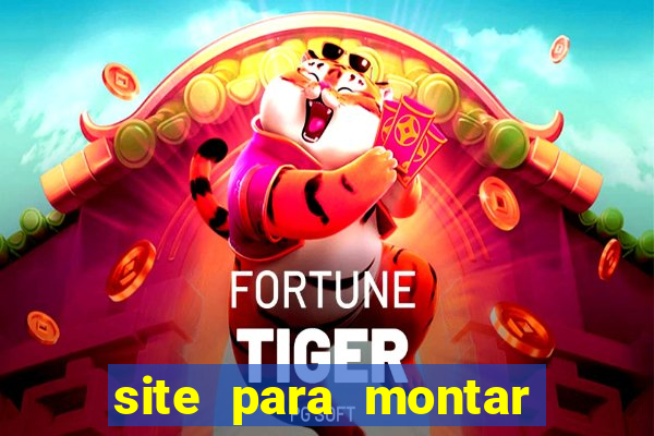 site para montar time de futebol