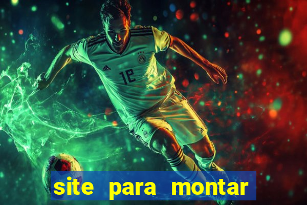 site para montar time de futebol