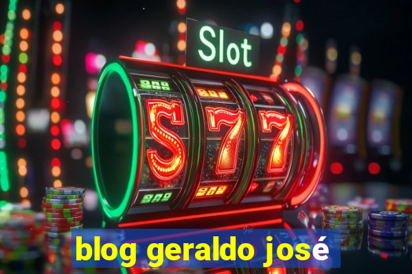 blog geraldo josé