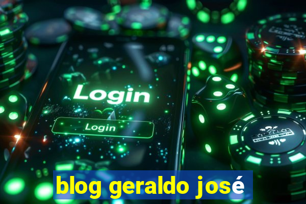 blog geraldo josé