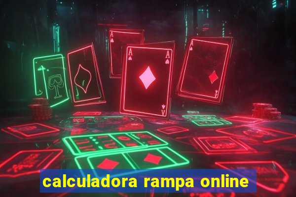 calculadora rampa online