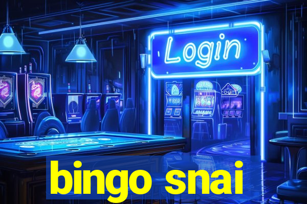 bingo snai