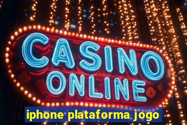 iphone plataforma jogo