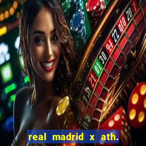 real madrid x ath. bilbao palpite