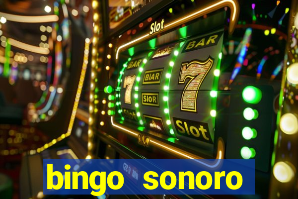 bingo sonoro educa??o infantil