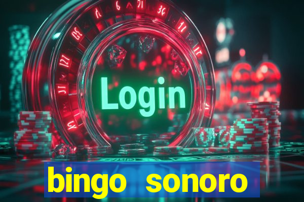 bingo sonoro educa??o infantil