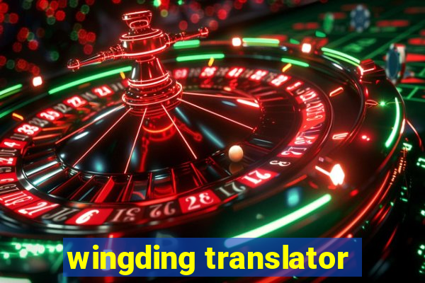 wingding translator