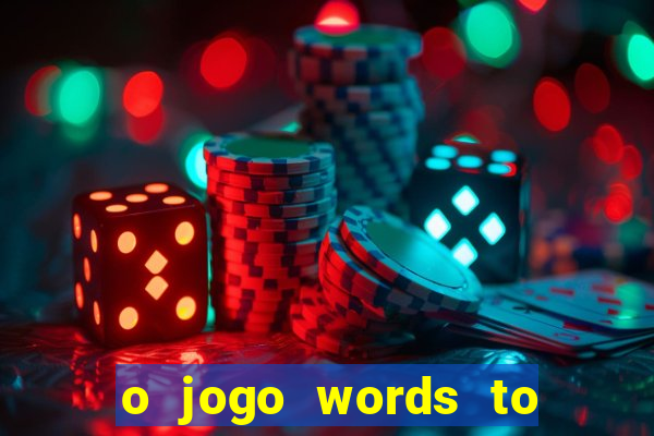 o jogo words to win paga mesmo