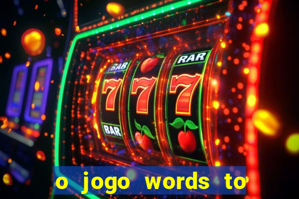 o jogo words to win paga mesmo