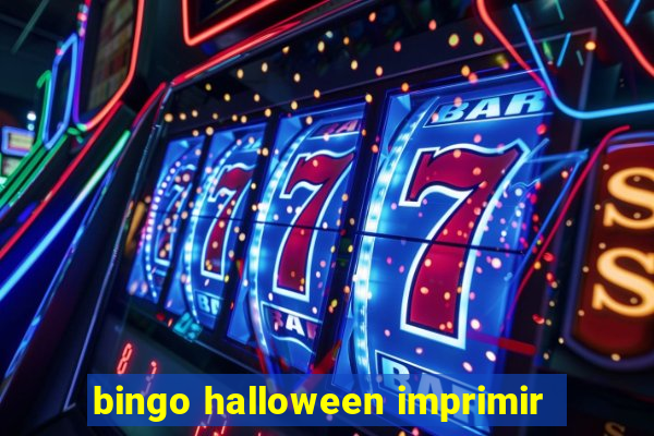 bingo halloween imprimir