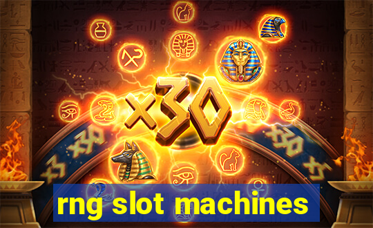 rng slot machines