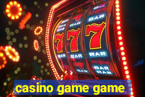 casino game game