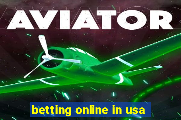 betting online in usa