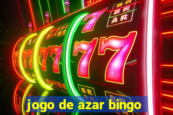 jogo de azar bingo