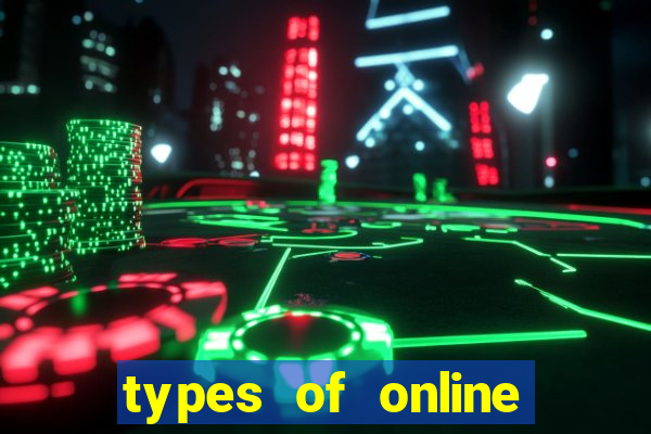 types of online casino games