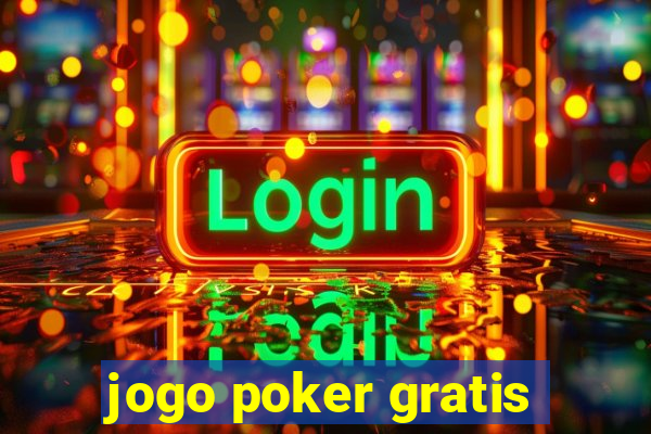 jogo poker gratis