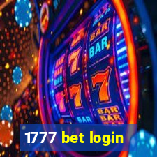 1777 bet login