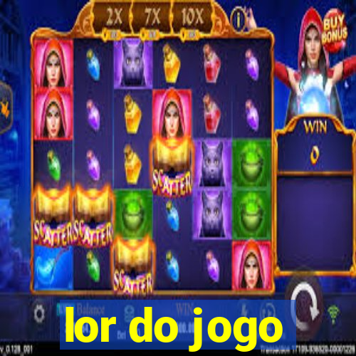 lor do jogo