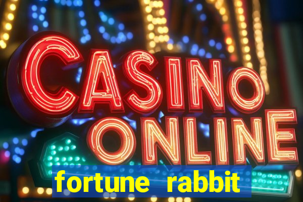 fortune rabbit conta demo