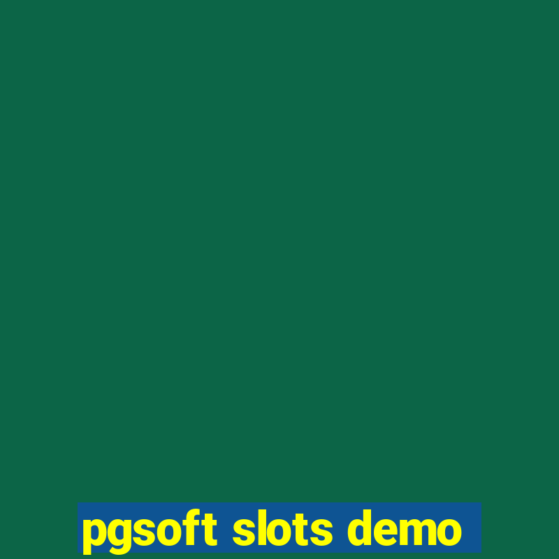 pgsoft slots demo