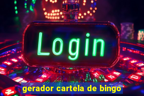 gerador cartela de bingo