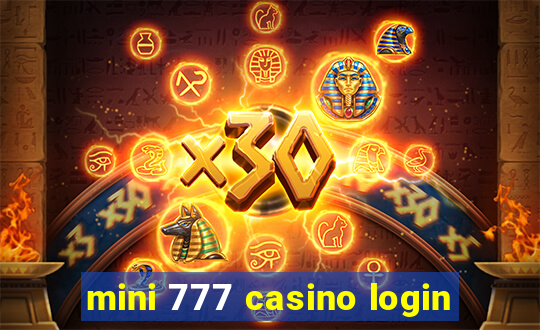 mini 777 casino login