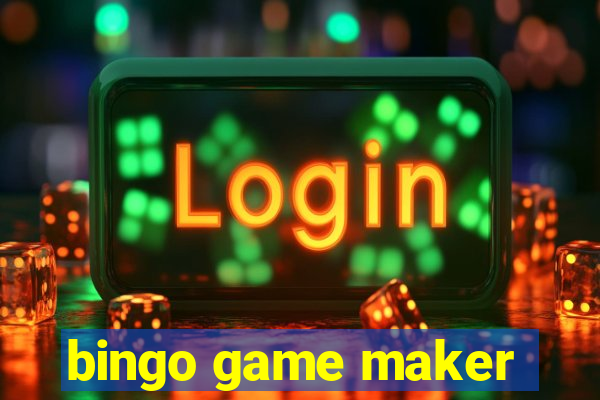 bingo game maker