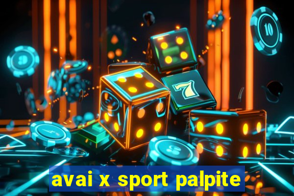 avai x sport palpite