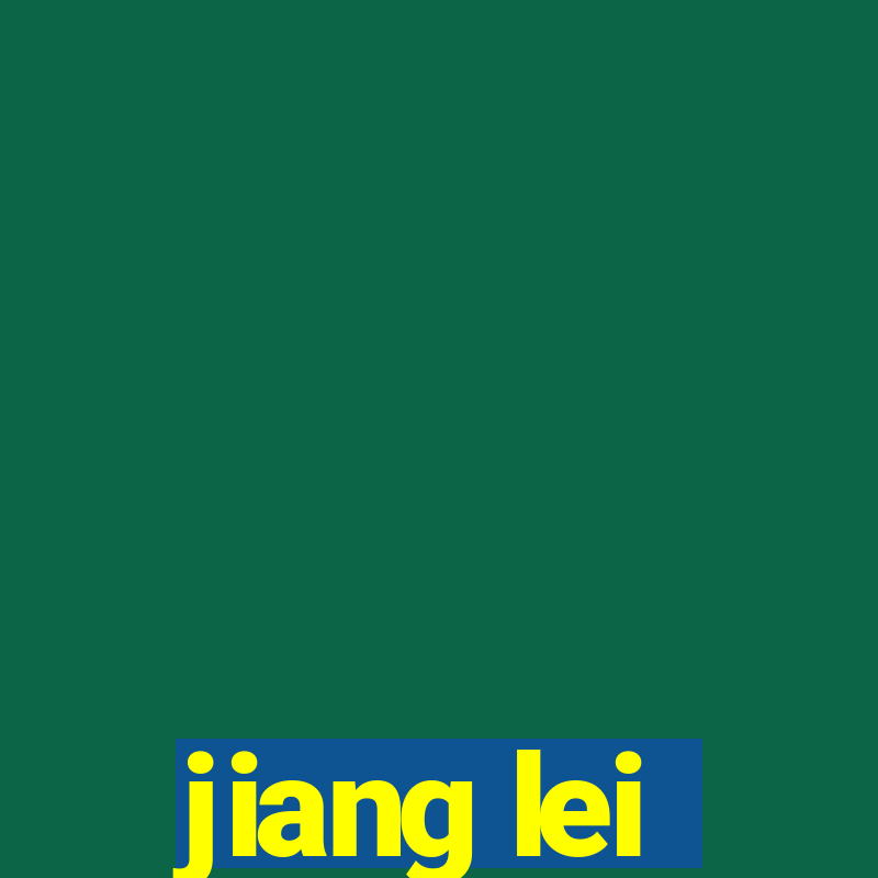 jiang lei