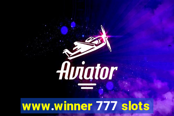 www.winner 777 slots