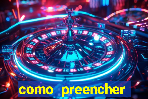 como preencher recibo de pagamento